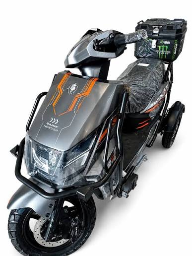 images Moto Eléctrica Saige T200 Dual 2000W, 65 km/h, 120 km de Autonomía y Batería de Litio 52Ah